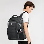 Men's Large Capacity Business Travel Laptop Bag, Durable and Organized, Perfect for Work Trips and Travel, Provides Secu — photo 4