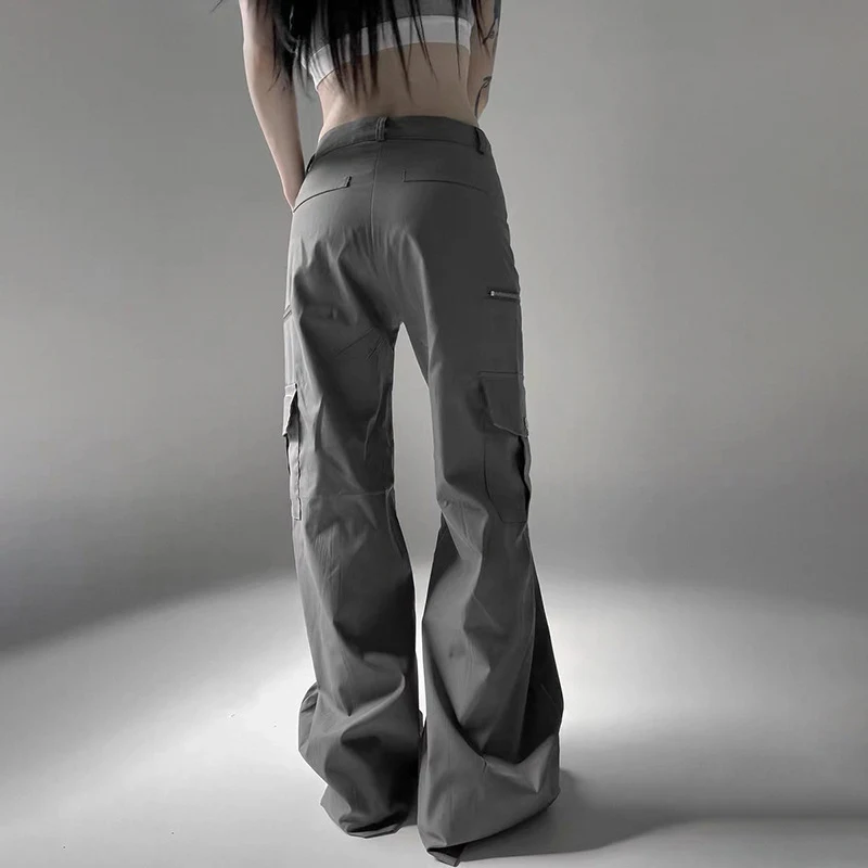 Simple Casual Straight-leg Flared Pants Women's Clothing Comfortable and Versatile Apparel for a Stylish and Relaxed Loo — photo 4
