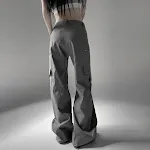 Simple Casual Straight-leg Flared Pants Women's Clothing Comfortable and Versatile Apparel for a Stylish and Relaxed Loo — photo 4