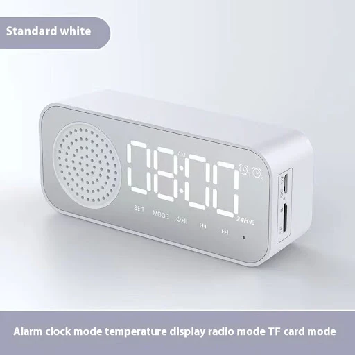 Title 2, Household Portable Smart Audio Mirror Enjoy mus...