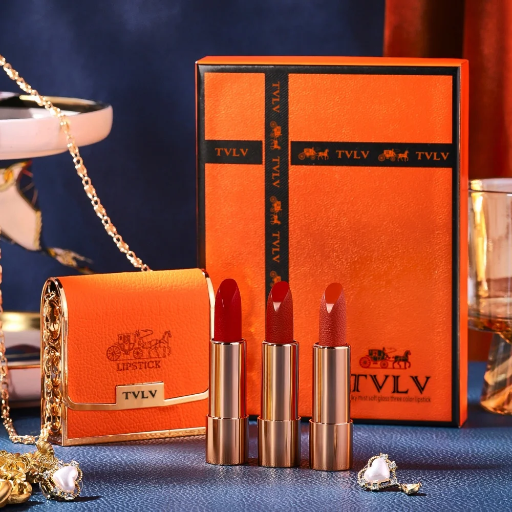 Title 1, Silk Mist Soft Three Color Lipstick Soft Lips H...