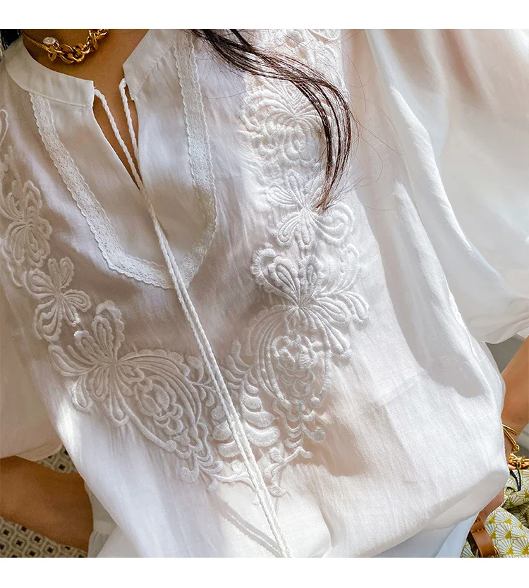 Title 21, Top ampio stile vacanza da donna