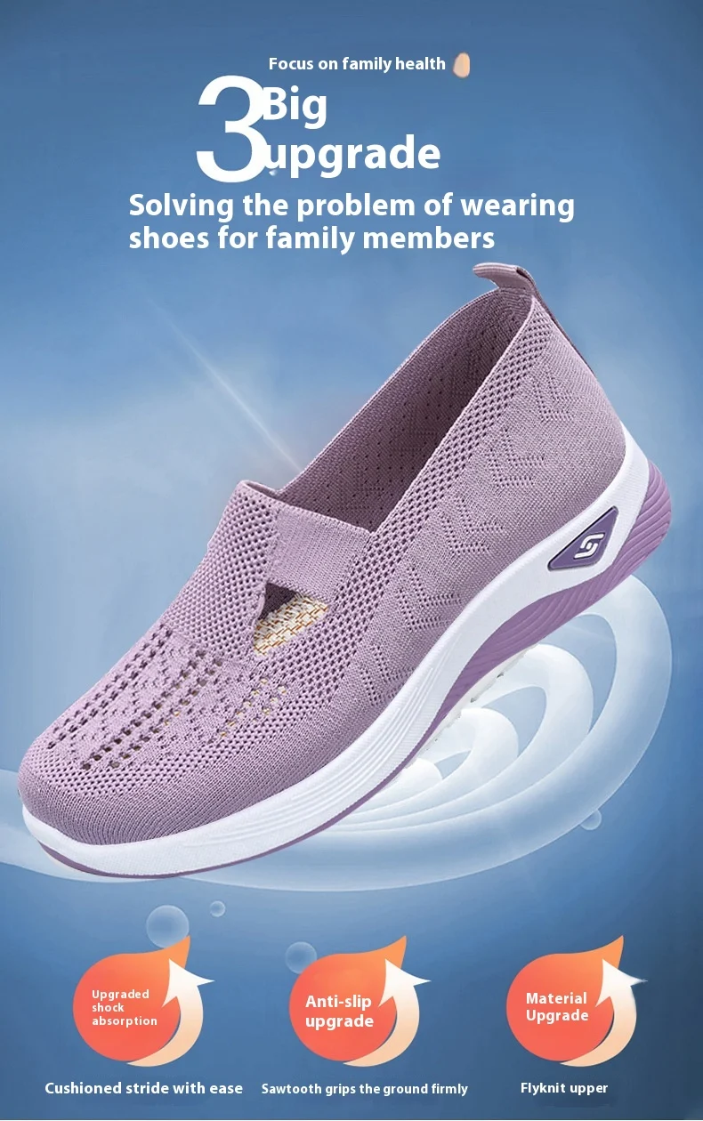 Title 2, Womens Breathable Comfortable Soft Bottom Casu...