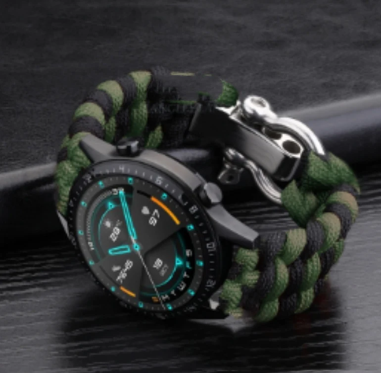 Title 6, Nylon Sports iWatch Strap 38 40 42 44mm Woven S...