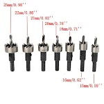 Dustmaw Hole Saw Cutter Drill Bit Set – Effortlessly cut precise holes in wood, metal, and plastic with this durable and — photo 3