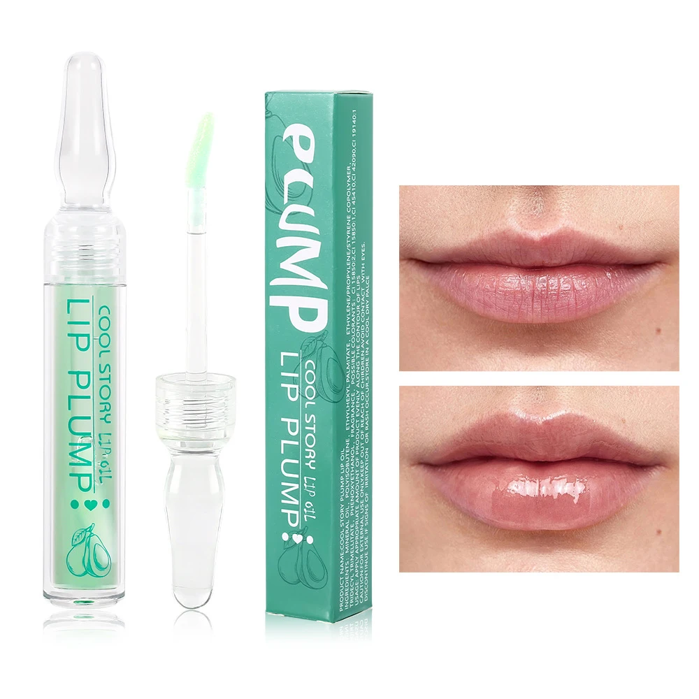 Title 4, Avocado Flavor Lip Oil Moisturizing Care Hydrat...