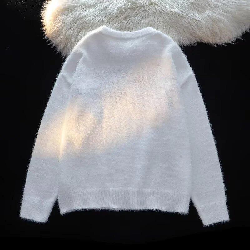 Title 24, American Dark Rose Flocking Horse Sweater For M...