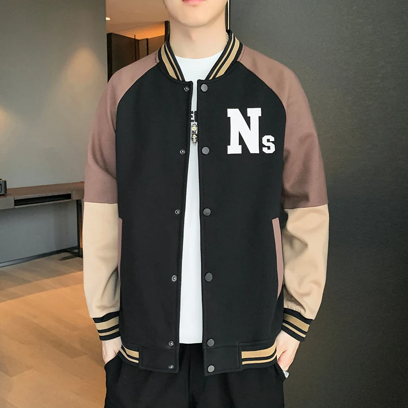 Men's Trendy Jacket Coat Baseball Uniform Stylish and comfortable men's jacket Ideal for casual wear and sports activiti — photo 3