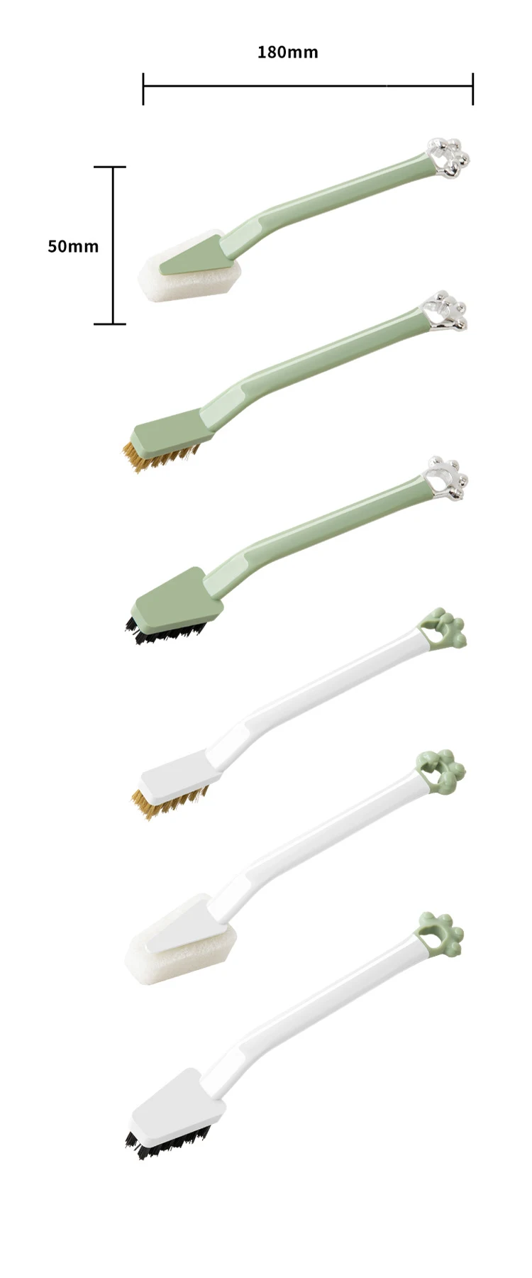Title 1, Kitchen cleaning brush for gas stove and sink, ...