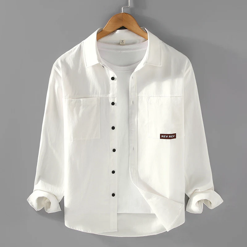 Title 6, Camisa Casaco de Trabalho Masculina Algodão Sol...