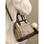 Bolsa de ombro de lona Niche de grande capacidade. Leve tudo o que precisa com conforto e estilo, ideal para o dia a dia. Perfeita para você! — foto 6