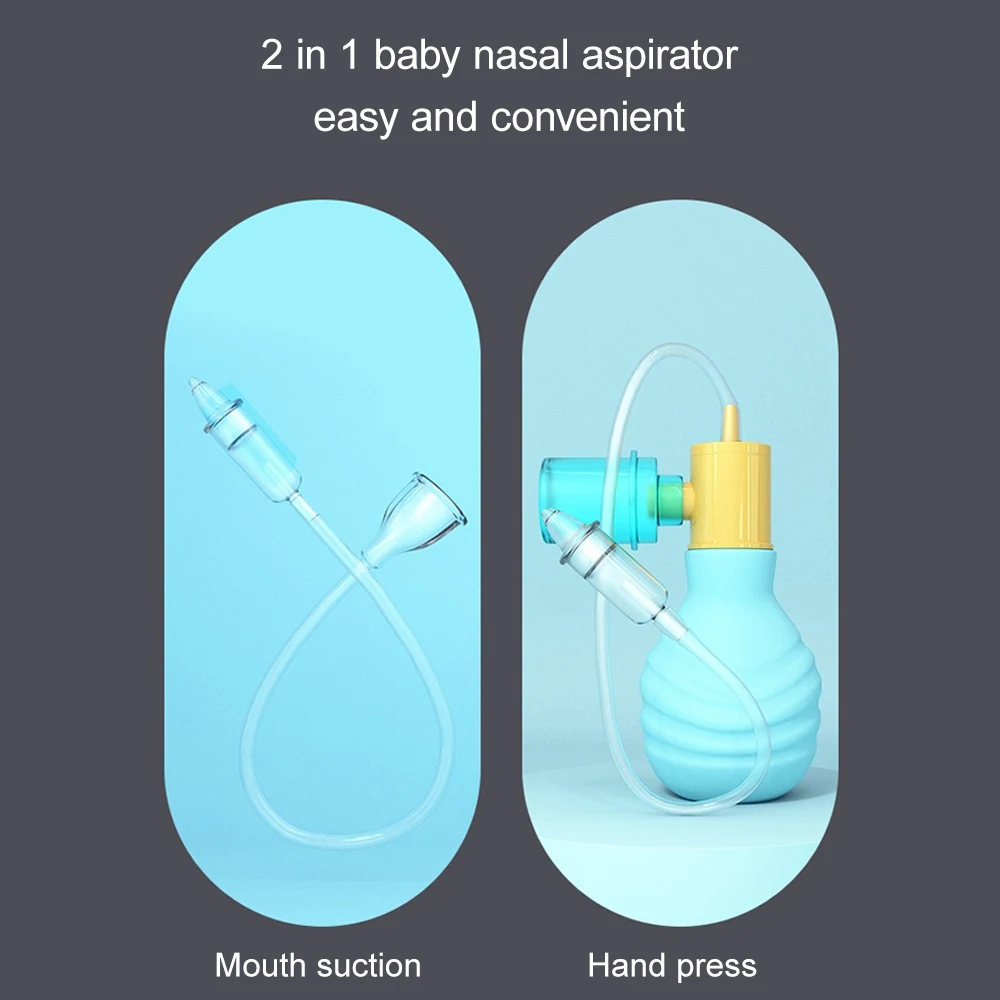 Manuelle Nasen Inhalator für Säuglinge und Neugeborene. Sanfte Linderung bei verstopfter Nase, unterstützt die Atmung, sicher und einfach. — foto 2