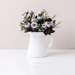 Ceramic Single Ear Modern Minimalist Living Room Flower Arrangement Desktop Floral Ornament, perfect for home or office — photo 19
