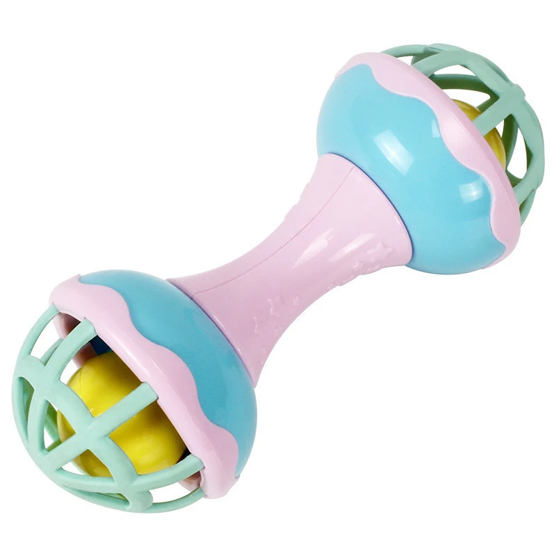 Baby Hand Catching Ball and Digging Hole Toy. Soft rubber ball for chewing and rattling, early education and development — photo 5