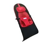 Double Mesh Red Pillow Cover