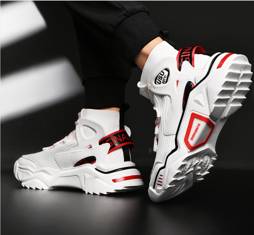 Title 7, Breathable comfortable trend mens shoes socks ...