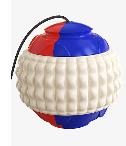 Title 2, New Pet Draw Rope Hand Throwing Ball ABS Grindi...