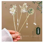 Dress Accessories Hairpin Headwear Antique Style Plate Hairpin Enhance your hairstyle with this elegant and timeless ant — photo 5