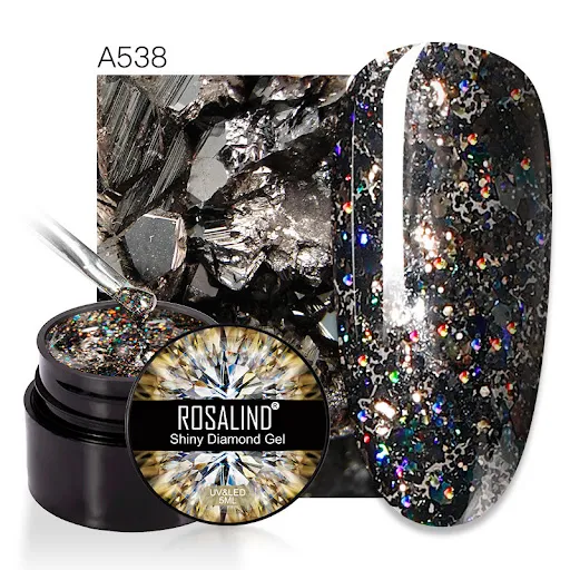 Title 13, Vernis à Ongles UV Scintillant Diamant avec Pai...