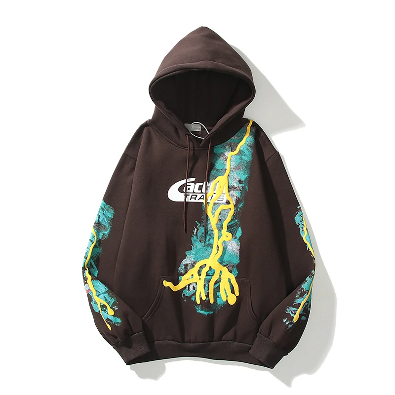 Moletom com estampa de letras para casais, com capuz e fleece. Jaqueta de suéter para homens e mulheres. Conforto e estilo no inverno. — foto 4