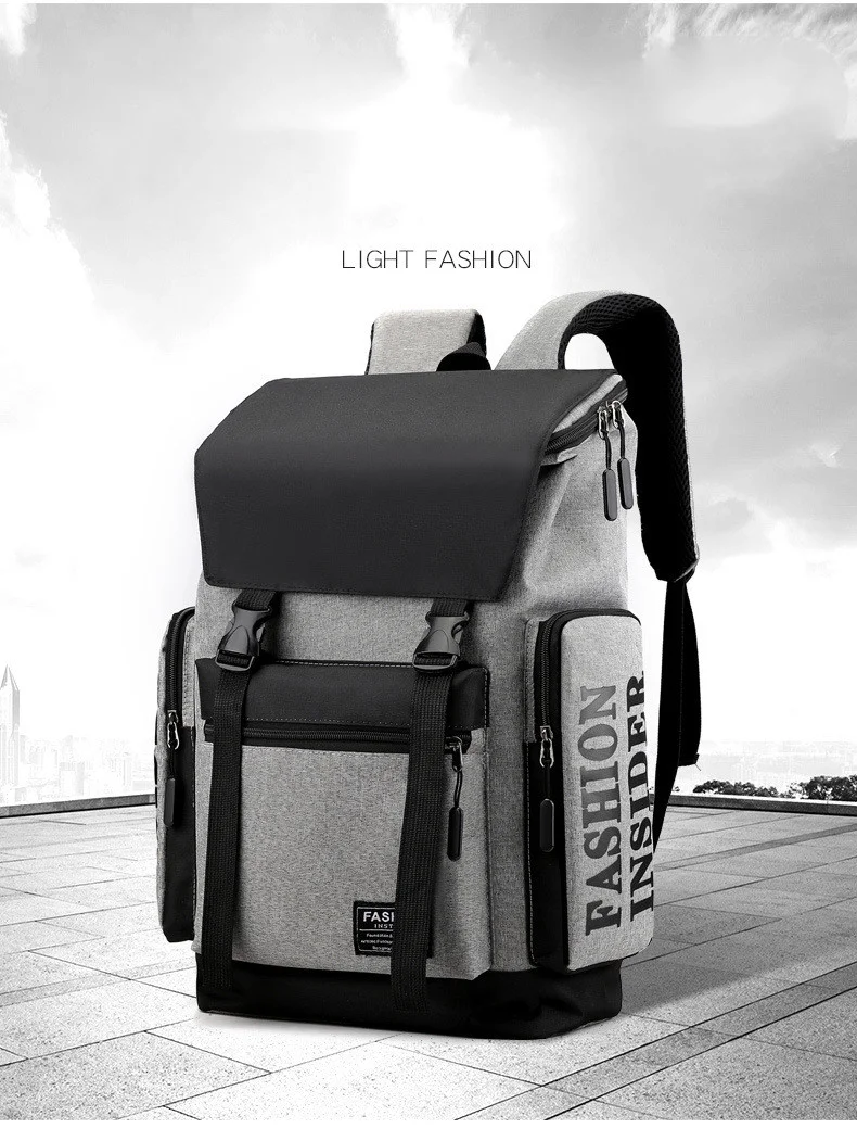 Mochila Nova para Viagens de Lazer Ampla e Confortável, para explorar o mundo com compartimentos seguros, design ergonômico e durabilidade. — foto 3