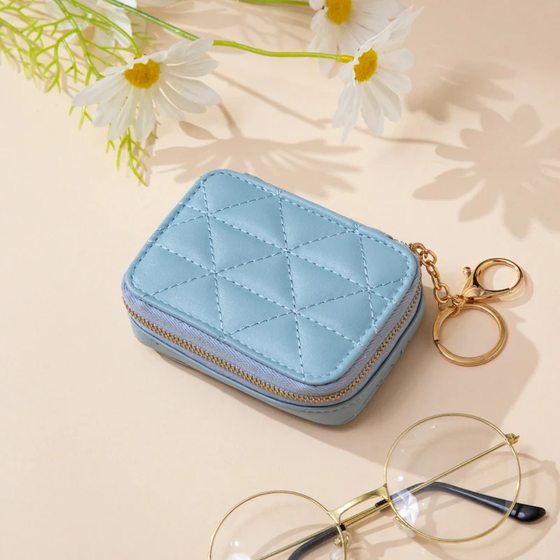 Neue Kompakte Mini Tragbare Make-up Tasche mit Spiegel Perfekt für Unterwegs und Kleine Ausbesserungen — foto 1