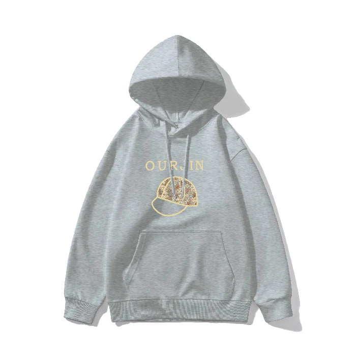 Felpa con cappuccio invernale da donna, top casual stampato. Goditi il calore e lo stile con questa felpa comoda e versatile, perfetta per ogni occasione. — foto 1