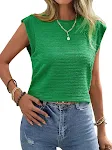 Damen T-Shirt mit kurzen Ärmeln in unifarbener Ausführung für vielseitige Looks. Bequemer Tragekomfort und stilvolle Einfachheit für jeden Tag. — foto 5