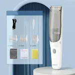 Tondeuse à Cheveux Électrique pour Bébé avec Aspiration Coupe Propre et Facile Nettoyage Soin Capillaire Bébé Sûr et Pratique — photo 6