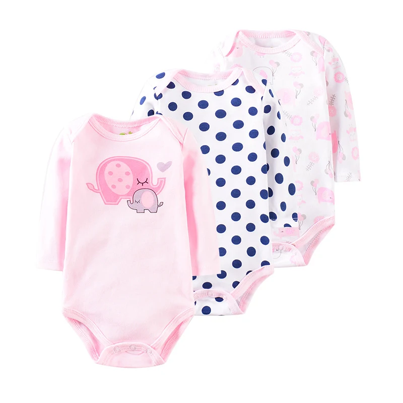 Macacão de roupa de bebê de três peças, perfeito para recém-nascidos. Confortável, prático e fácil de vestir. Ótimo para o dia a dia. — foto 2