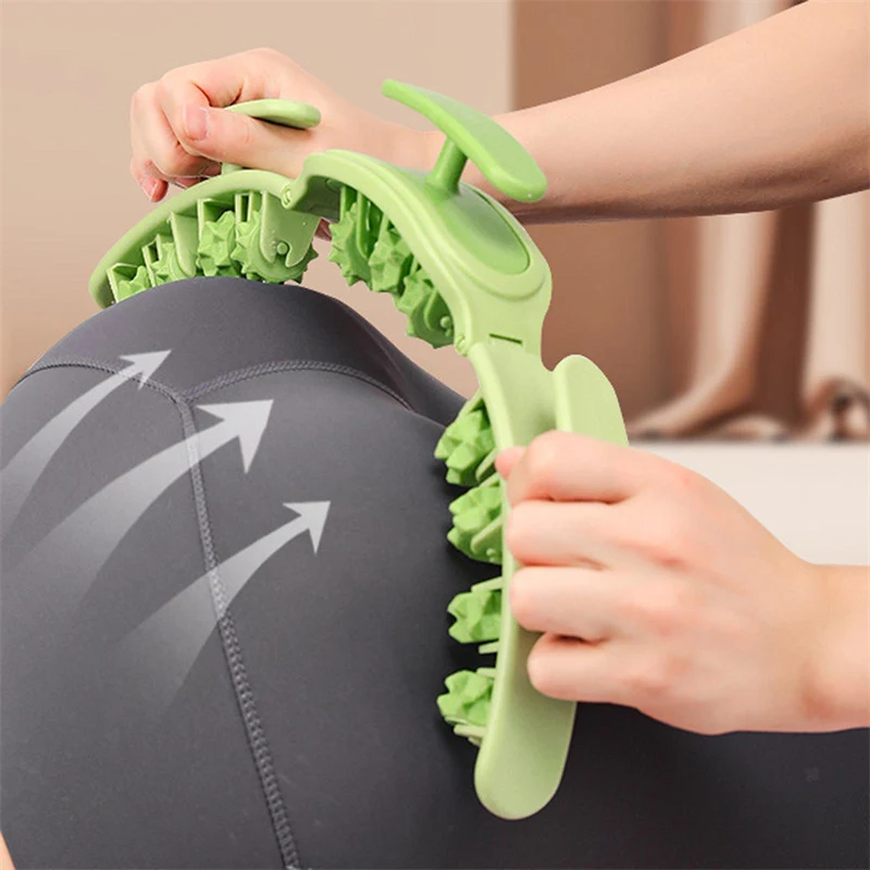Massageador Manual Multifuncional Fitness para Cintura, Glúteos, Pernas, Coxas, e Músculos. Rolo Removível para Massagem e Redução — foto 10