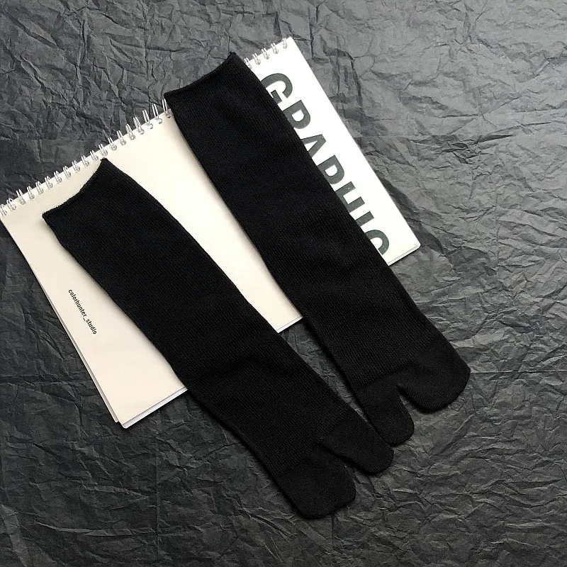 Title 15, Mid-calf double toe bunching socks for superior...