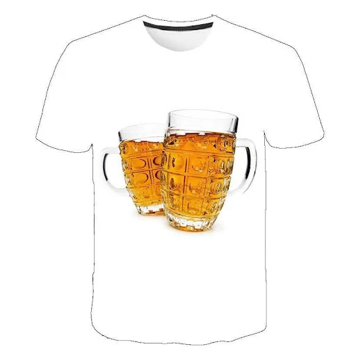 Title 2, Herren Fashion Casual 3D Kurzarm T-Shirt – Bequ...