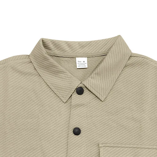 Title 19, Mens single-breasted solid color slim jacket, ...