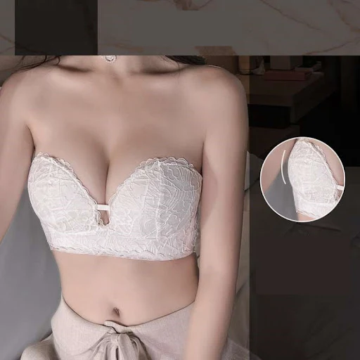 Title 3, Small Chest Gathered Thin Summer Beauty Back Br...