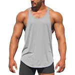 Regata esportiva masculina lisa algodão, musculação, fitness, alça fina, camiseta regata em forma de I. Conforto e estilo. — foto 10