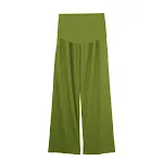 Green wideleg pants