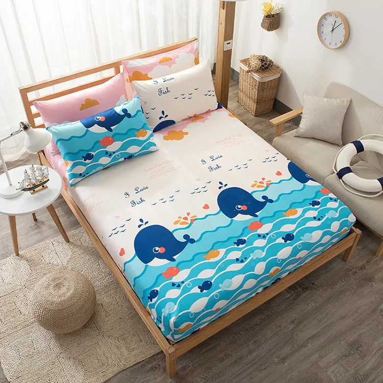 Title 5, Breathable cotton mattress cover for a comforta...