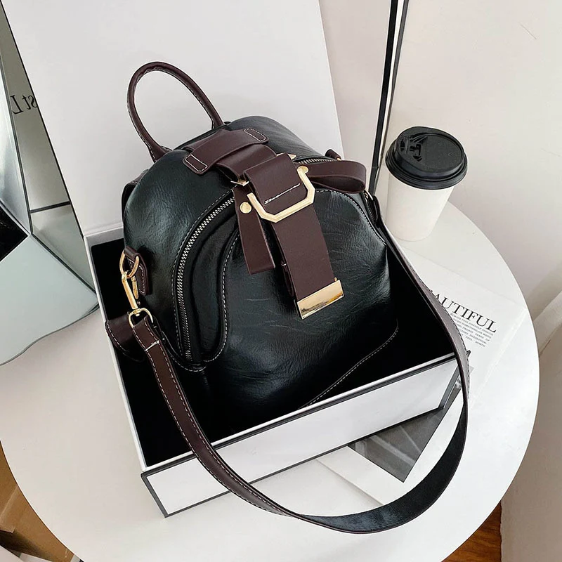 Title 5, New Trendy Wild Girl Backpack, Ins Net Red styl...