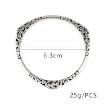 Pulseira de pulseira de prata — foto 2