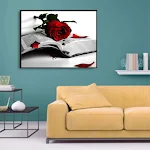 DIY 5D Diamantmalerei Voll-Diamant Rotes Thema – Entspannen & kreieren! Perfekt für Anfänger und alle, die funkelnde Kunst lieben. — foto 5