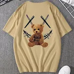 Erkek moda 3D kısa kollu tişört, yaz için ideal, nefes alabilir, hafif ve rahat, modern ve rahat bir görünüm için mükemmel, farklı tasarımlarda mevcuttur. — Fotoğraf 1