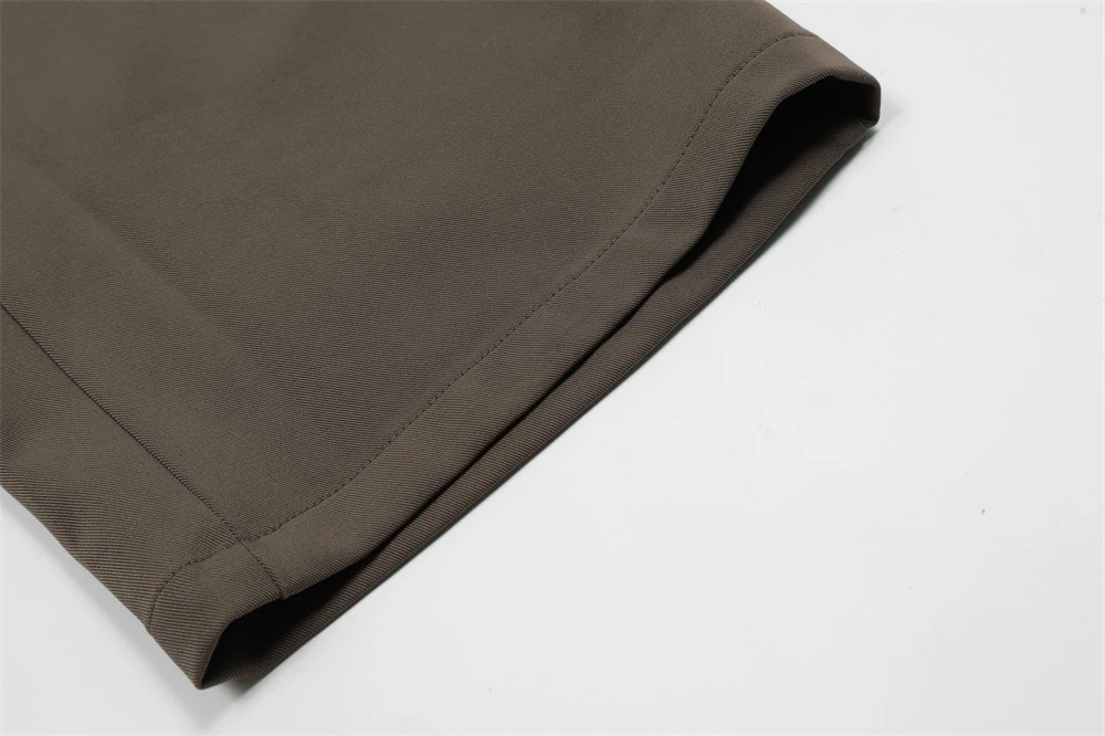 Title 4, Pantalones de traje holgados para hombre, corte...