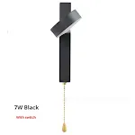 Black With Switch 7W