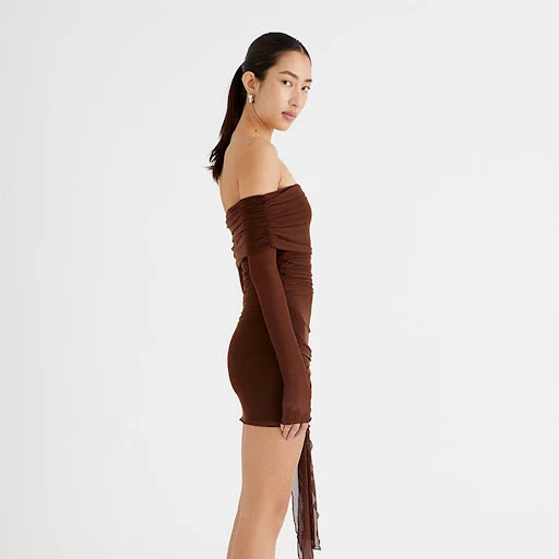Title 4, European And American Ins Fashion Tube Top Dres...
