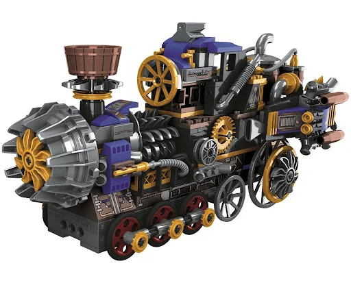 Title 8, Steam Shark aircraft and tank building blocks e...