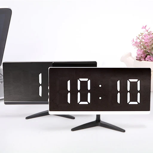 Title 1, Creative Borderless Bedside Alarm Clock Persona...