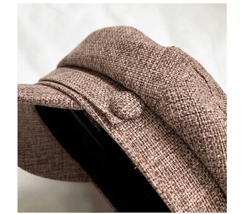 Title 6, Womens Fashion Thin Linen Navy Hat