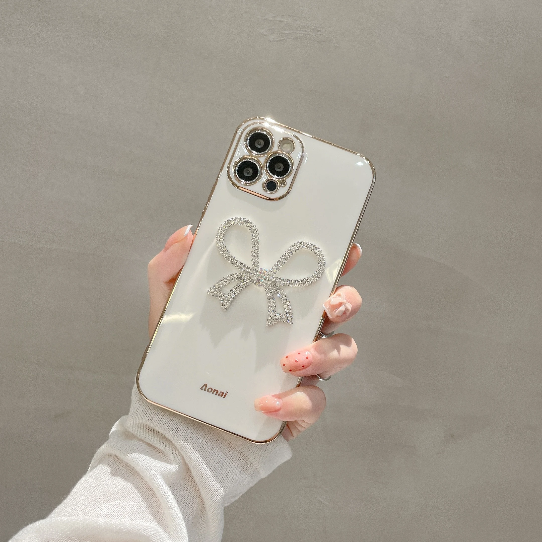 Title 1, Capinha de celular com laço, compatível com App...