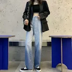 Casual wide-leg pants trousers trend for women. Comfortable and stylish, perfect for everyday wear. Enjoy freedom of mov — photo 4